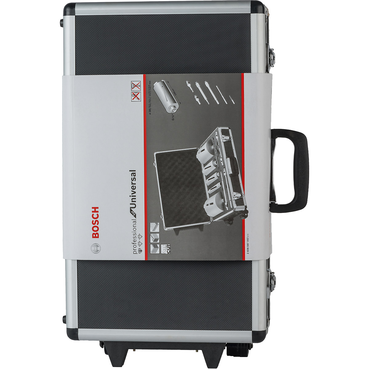 Bosch Diamanttrockenbohrkronen-Set, 5-tlg., G 1/2 Zoll, 38–127 mm