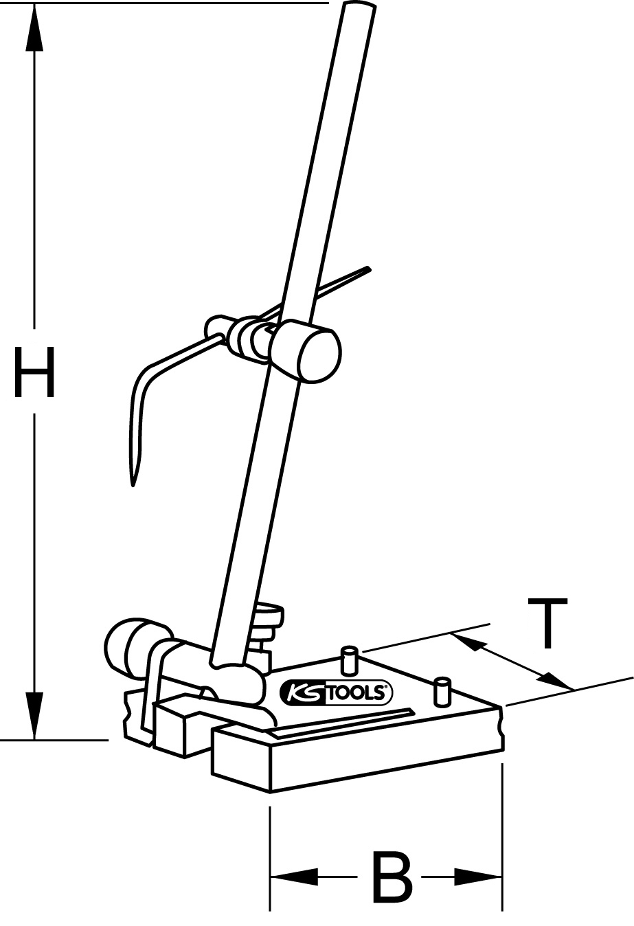 KS Tools Mechaniker-Höhenreißer
