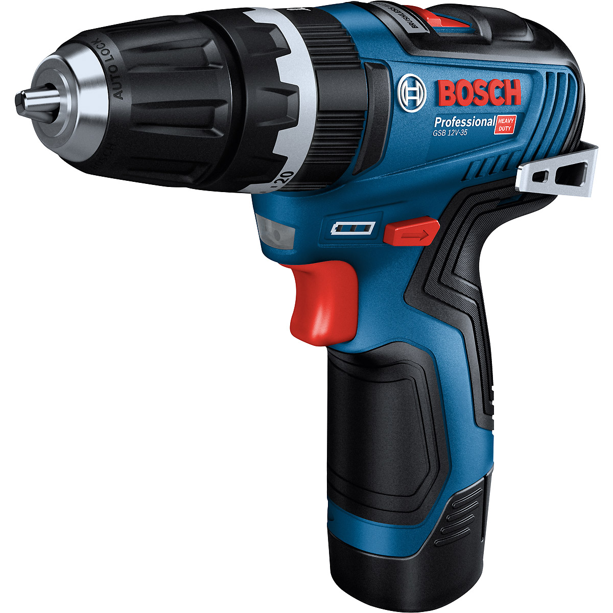 Bosch Akku-Schlagbohrschrauber GSB 12V-35: 2x Akku, Schnellladegerät in L-BOXX