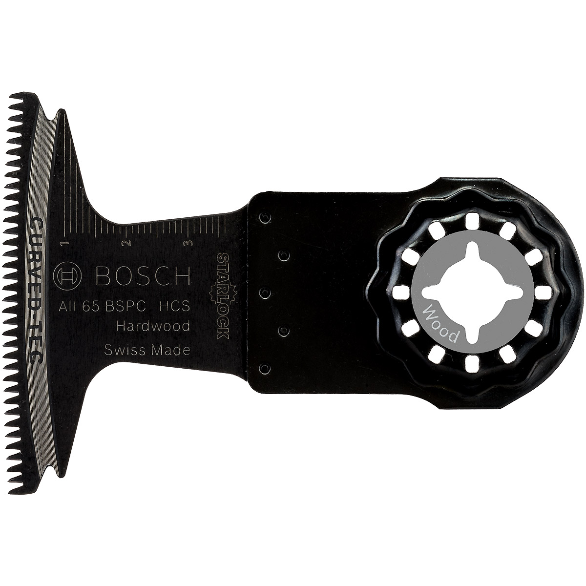 Bosch HCS Tauchsägeblatt AII 65 BSPC Hard Wood, 40 x 65 mm, 1er-Pack