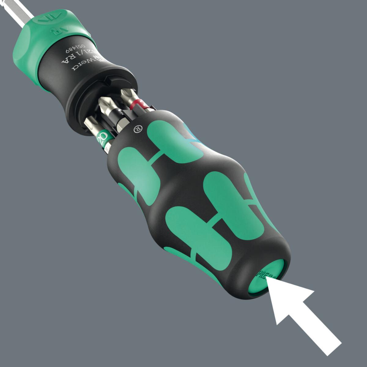 Wera Kraftform Kompakt 28 RA mit Tasche, 6-teiliges Set