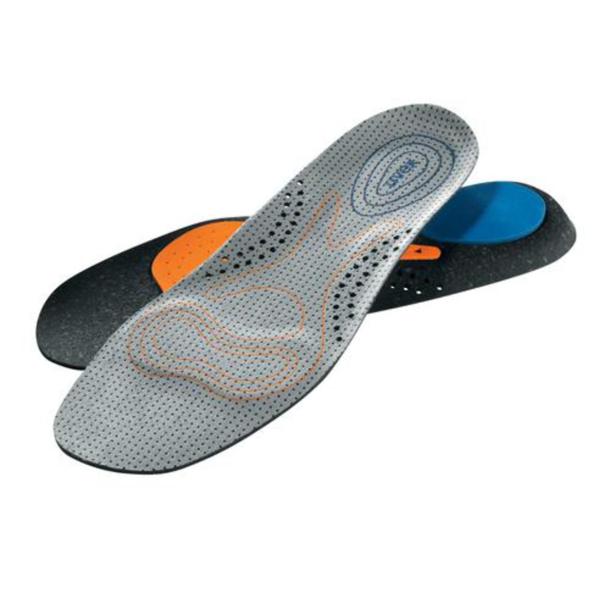 uvex Klimakomfortfußbett uvex 3D hydroflex foam für uvex quatro pro, grau/orange