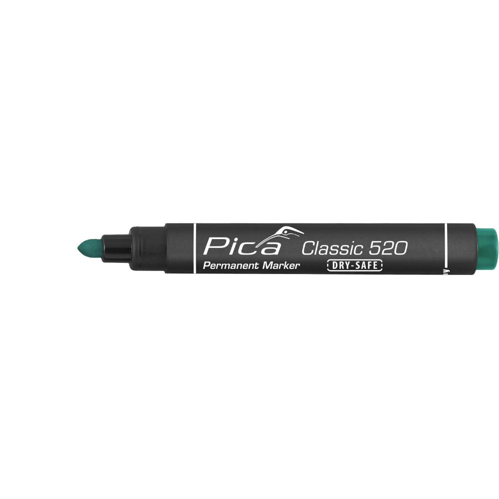 Pica Classic Permanent Marker 1-4mm, Rundspitze 10 Stück