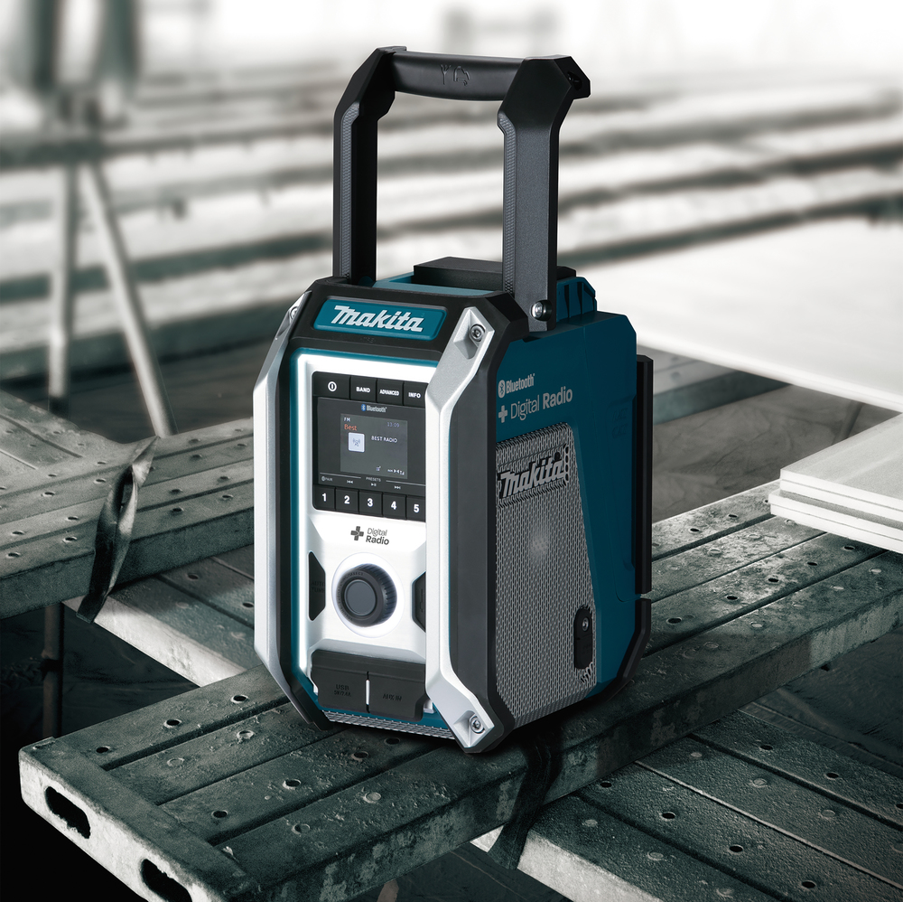 Makita Akku-Baustellenradio CXT LXT 10,8V 12V max. 14,4V 18V DAB+ - DMR115