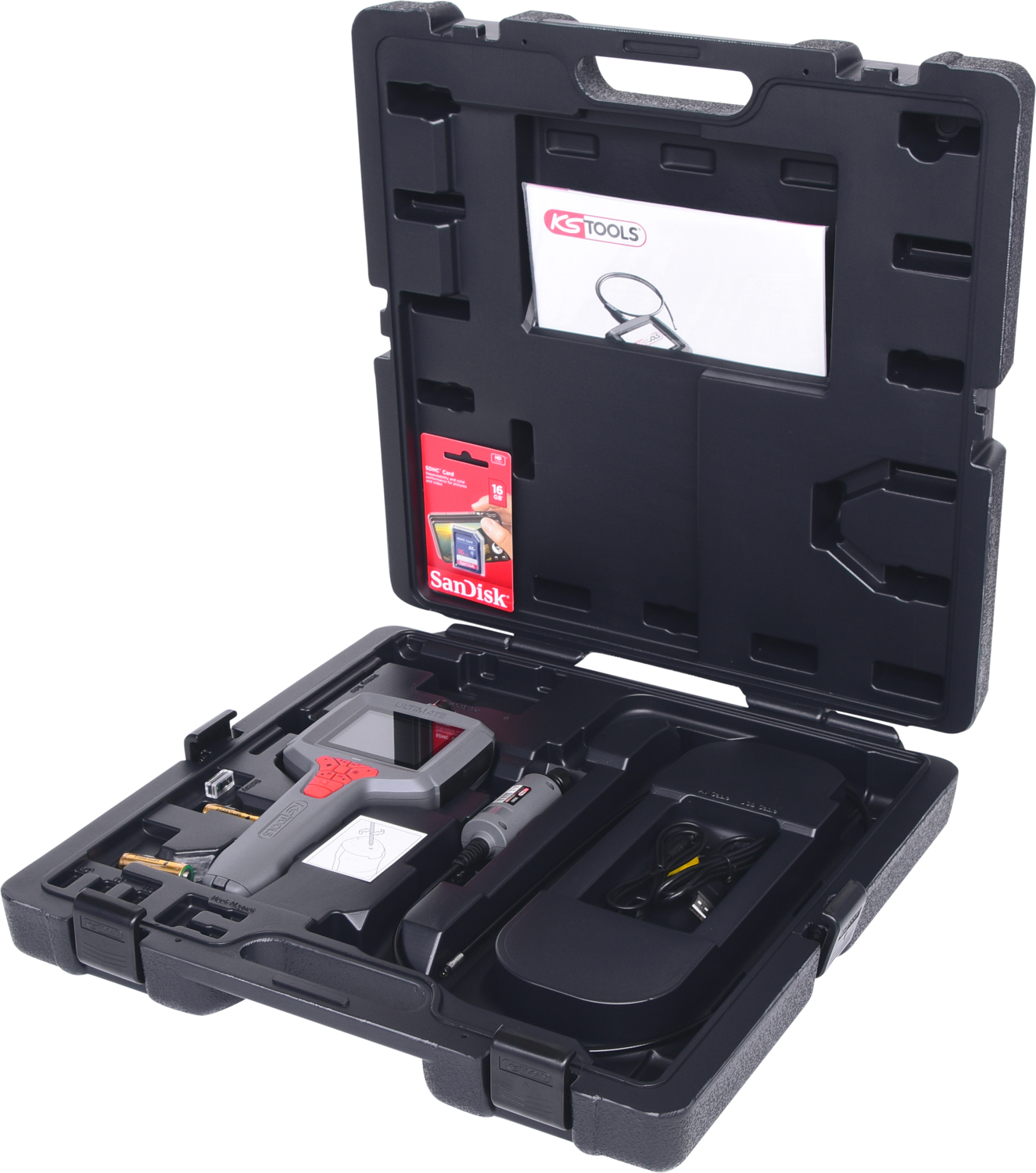 KS Tools ULTIMATEvision SUPERCHARGED Videoskop-Satz, 7-tlg