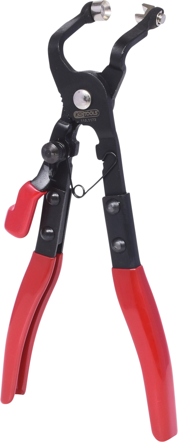 KS Tools Schlauchschellenzange, abgewinkelt