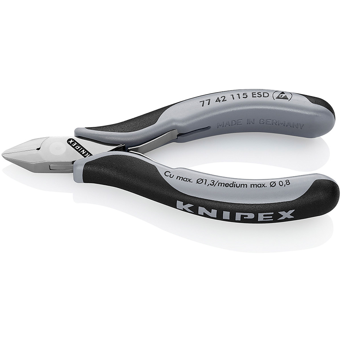 KNIPEX Elektronik-Seitenschneider ESD