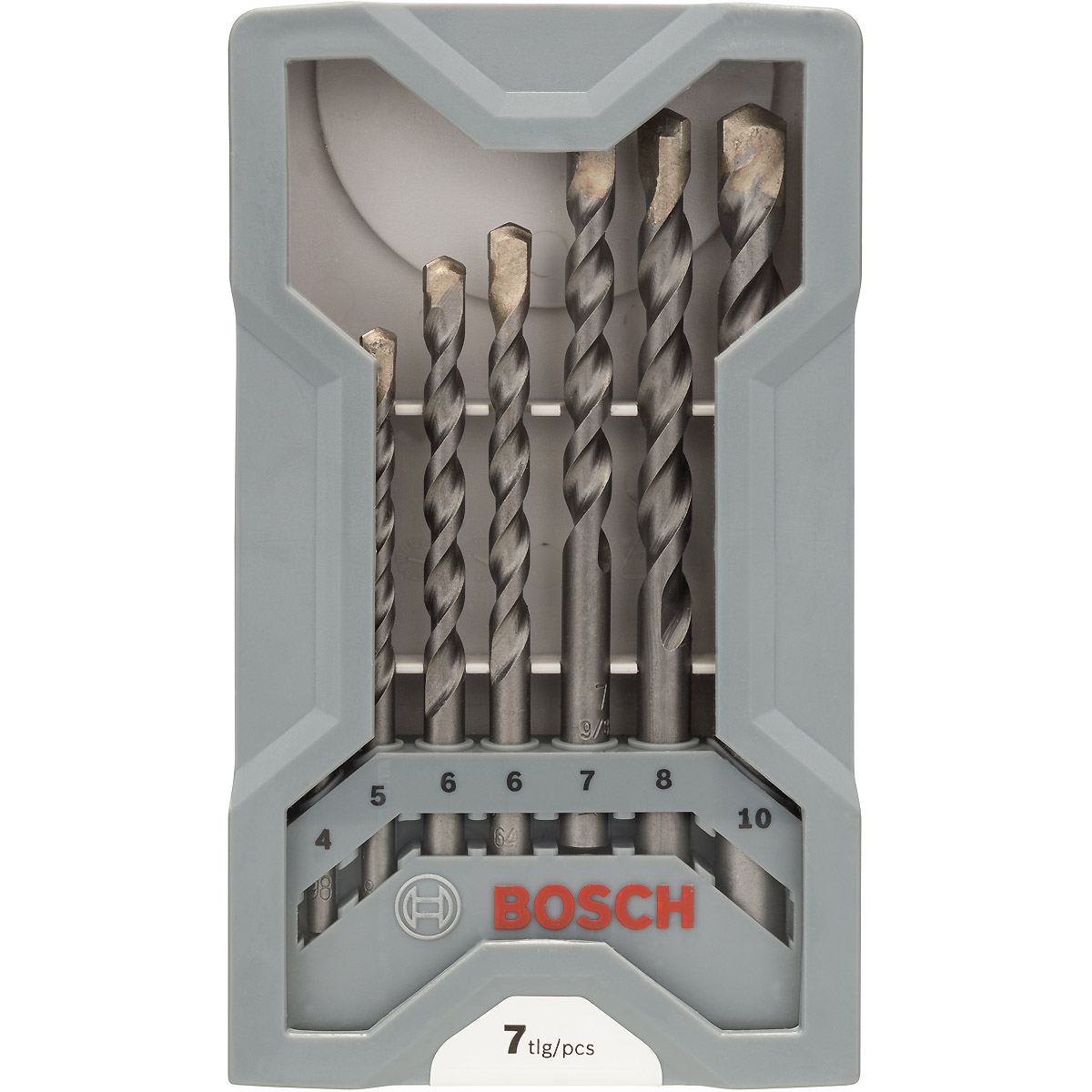 Bosch Betonbohrer CYL-3 Set, Silver Percussion, 7-teilig, 4, 5, 6, 6, 7, 8, 10 mm
