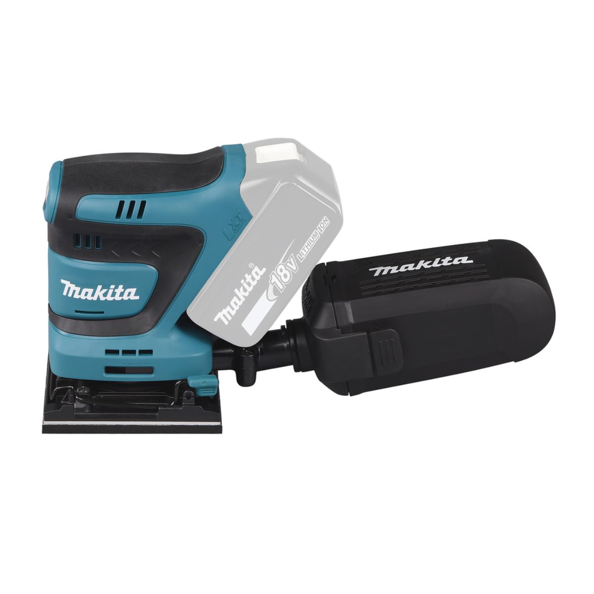 Makita Akku-Schwingschleifer 18V (ohne Akku, ohne Ladegerät) DBO480Z