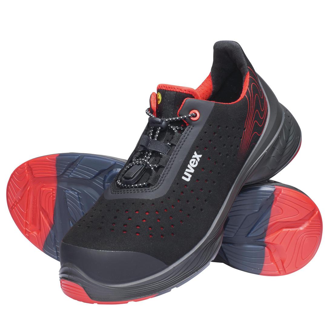 uvex 1 G2 Sicherheitsschuh S1P Halbschuh gelocht