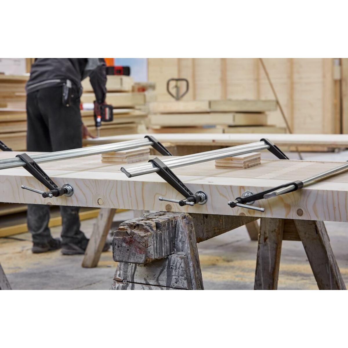 Bessey Temperguss-Schraubknecht TGK mit Knebelgriff