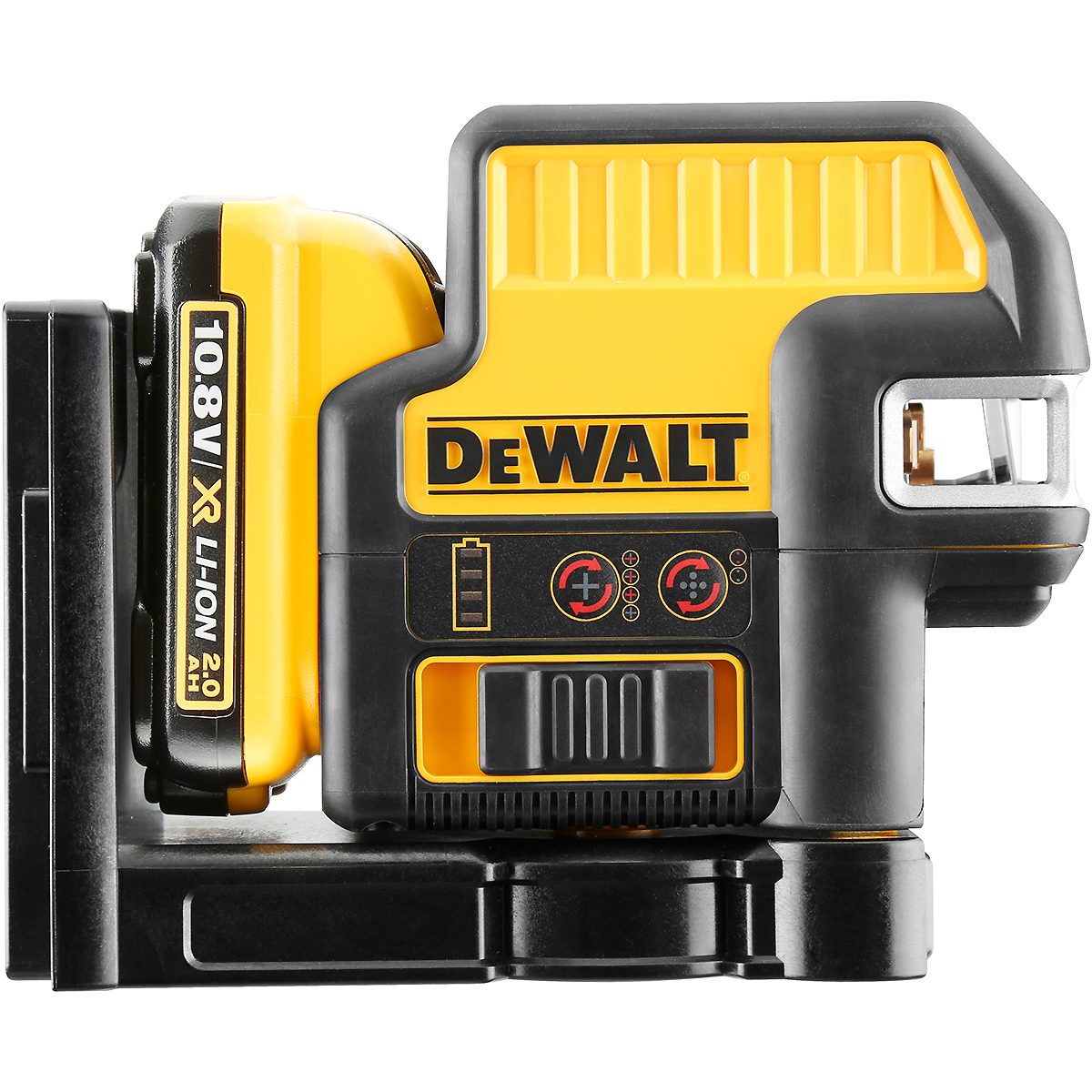 DEWALT Akku 5-Punkt/Kreuzlinienlaser rot 10,8V + Akku + Schnellladegerät