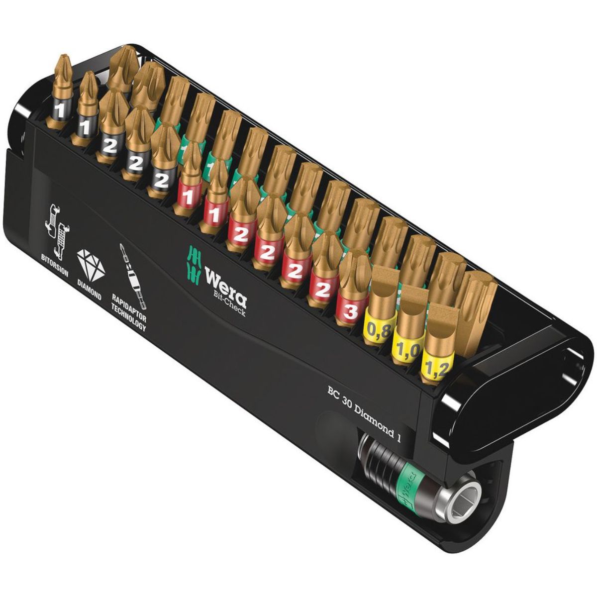 Wera Bit-Check 30 Diamond 1, 30-teilig