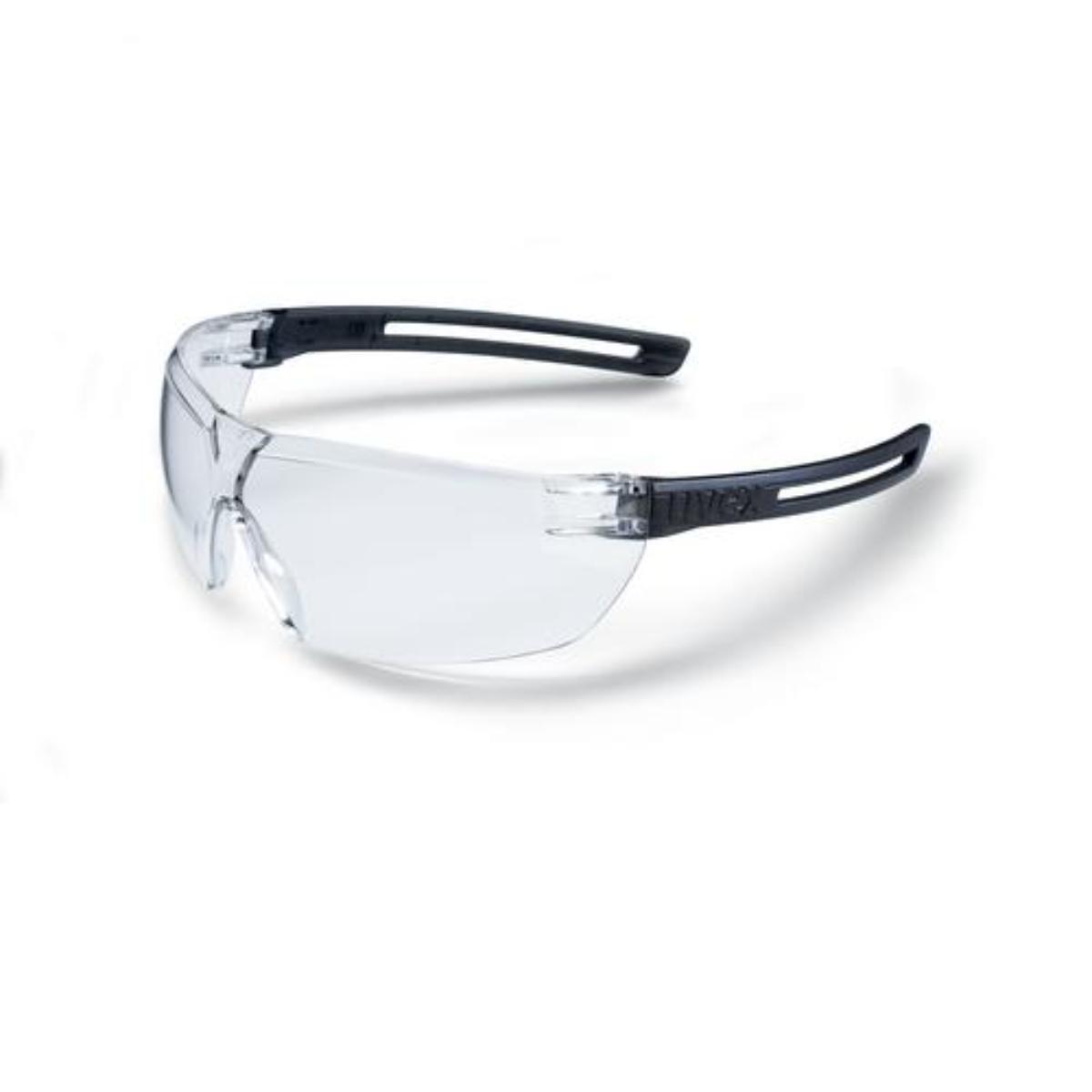 uvex Bügelbrille x-fit grau translucent