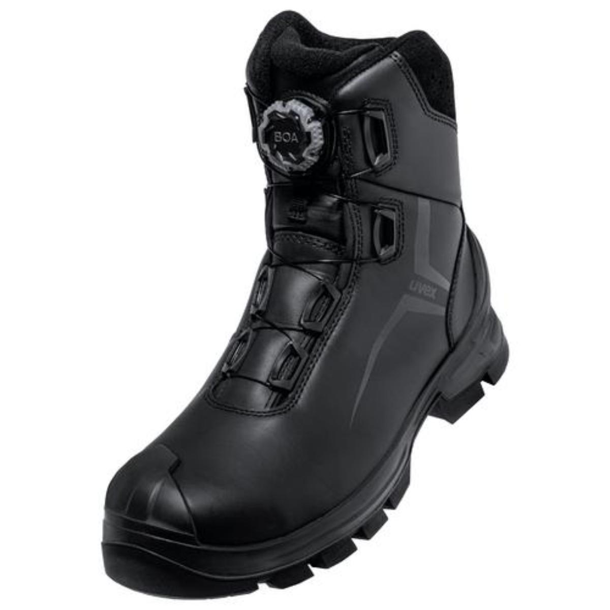 uvex 2 MACSOLE Sicherheitsschuh Stiefel S3L, schwarz/orange