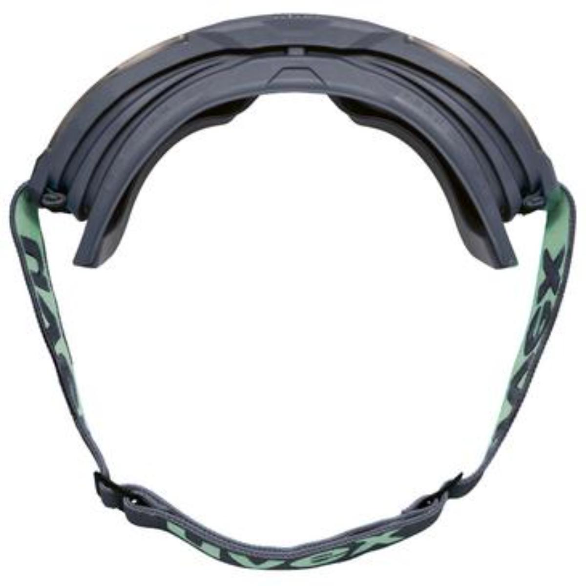 uvex Vollsichtbrille megasonic planet grau, grün, anthrazit, jade