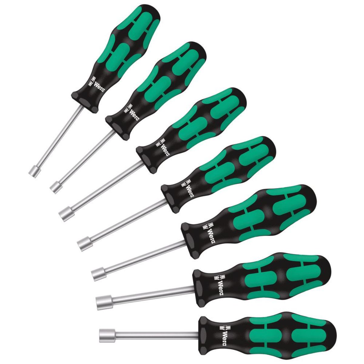 Wera 395 HO/7 SM Steckschlüssel-Schraubendrehersatz, 7-teilig