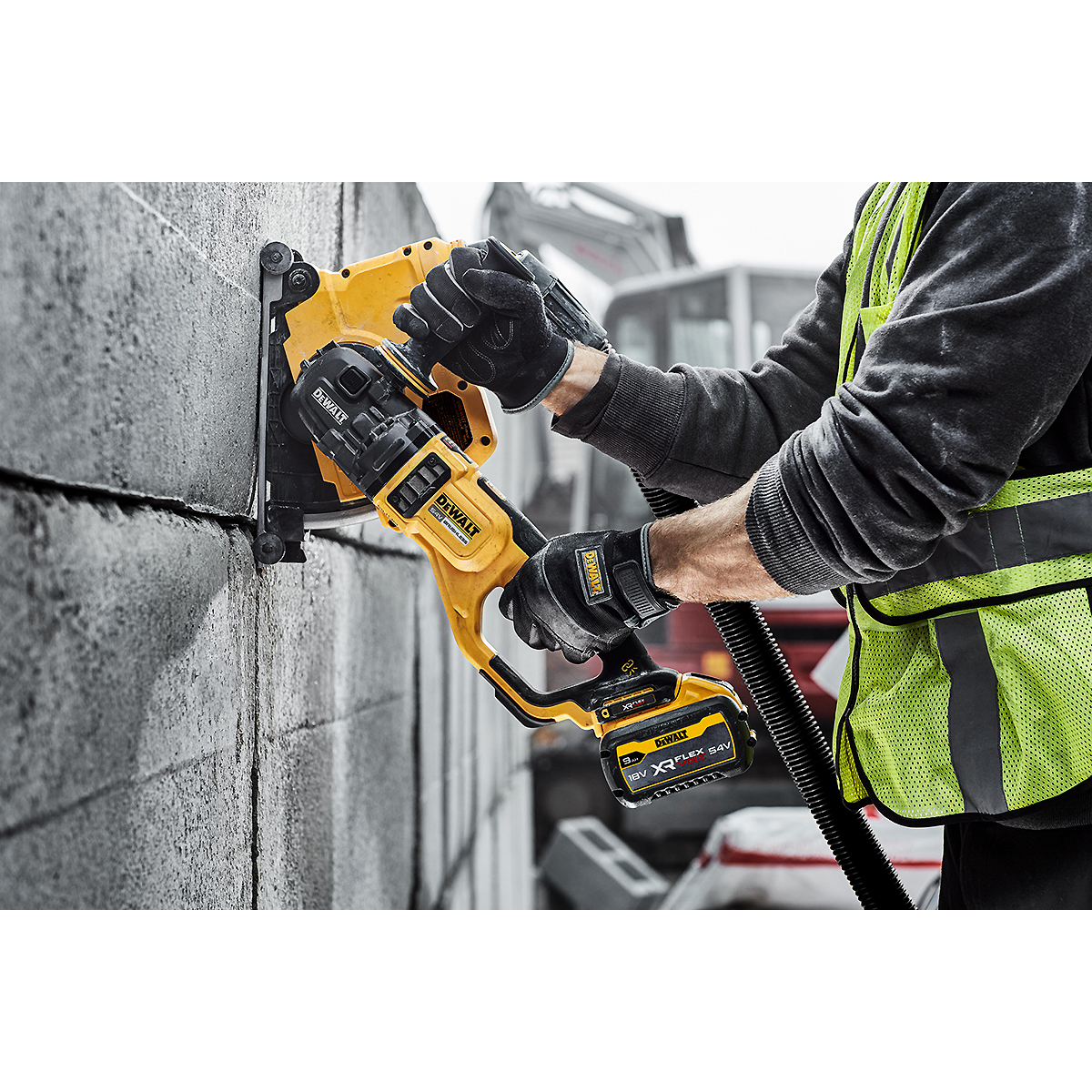 DEWALT XR FLEXVOLT Akku-Winkelschleifer 54V 230mm Basisversion