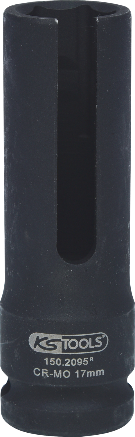 KS Tools 1/2" Lambda-Sonden Stecknuss 17,0 mm, lang