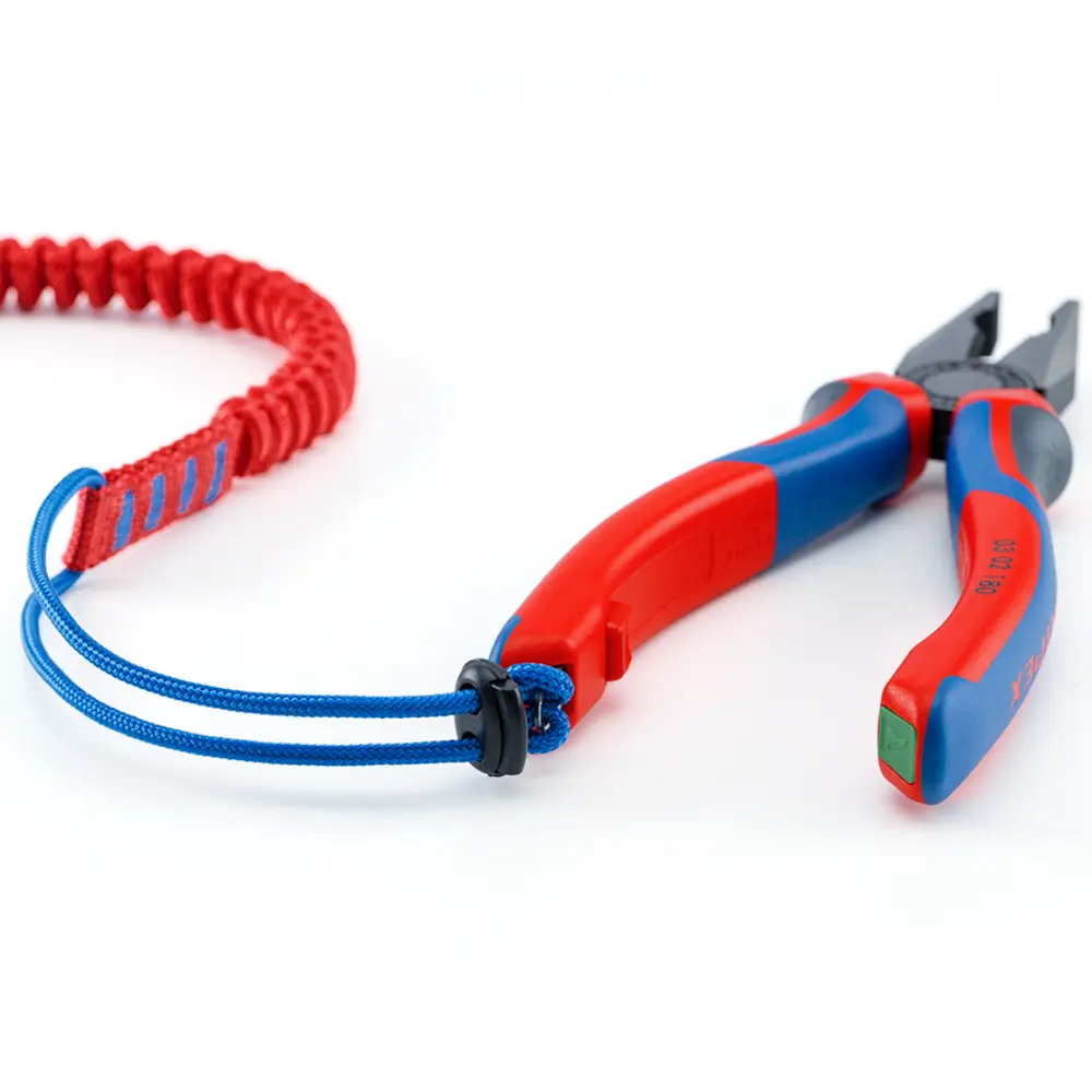 KNIPEX TetheredTool Clips rot (10 Stück) 30 mm