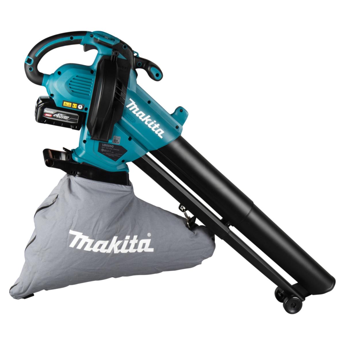 Makita Akku-Laubbläser und -sauger XGT 40V max. 87 m/s 408 m³/h - UB005GZ