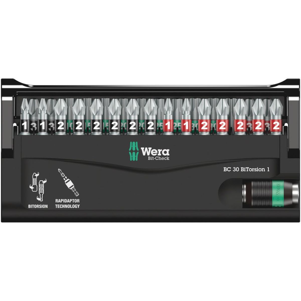 Wera Bit-Check 30 BiTorsion 1, 30-teilig