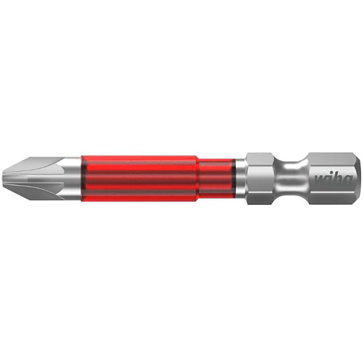 Wiha Bit Set TY-Bit 49 mm Pozidriv (PZ2) 5-teilges Set 1/4 zoll E6,3 in Box