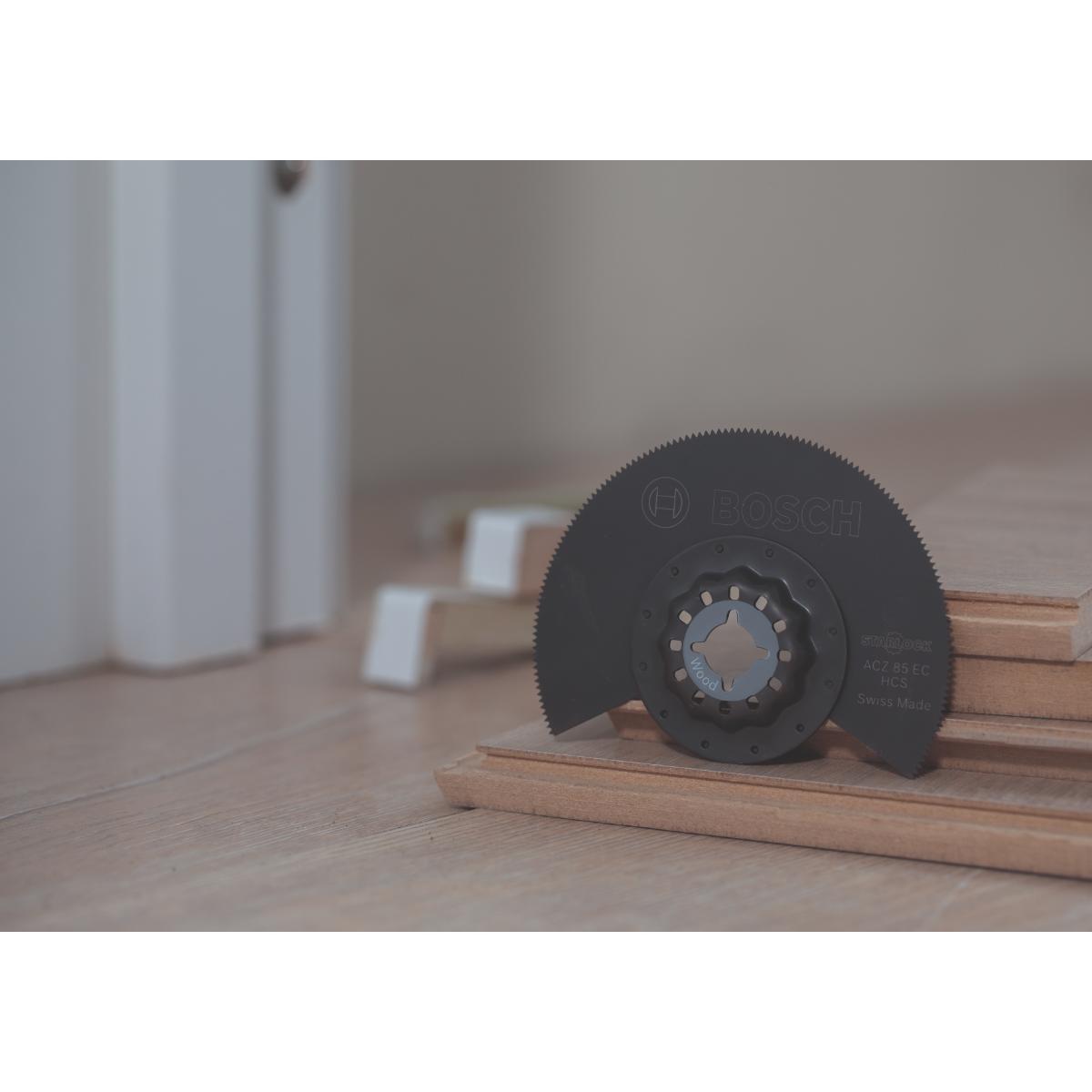 Bosch ACZ 85 EC Holz Segmentsägeblatt, Starlock, 85 mm, 10-Stück