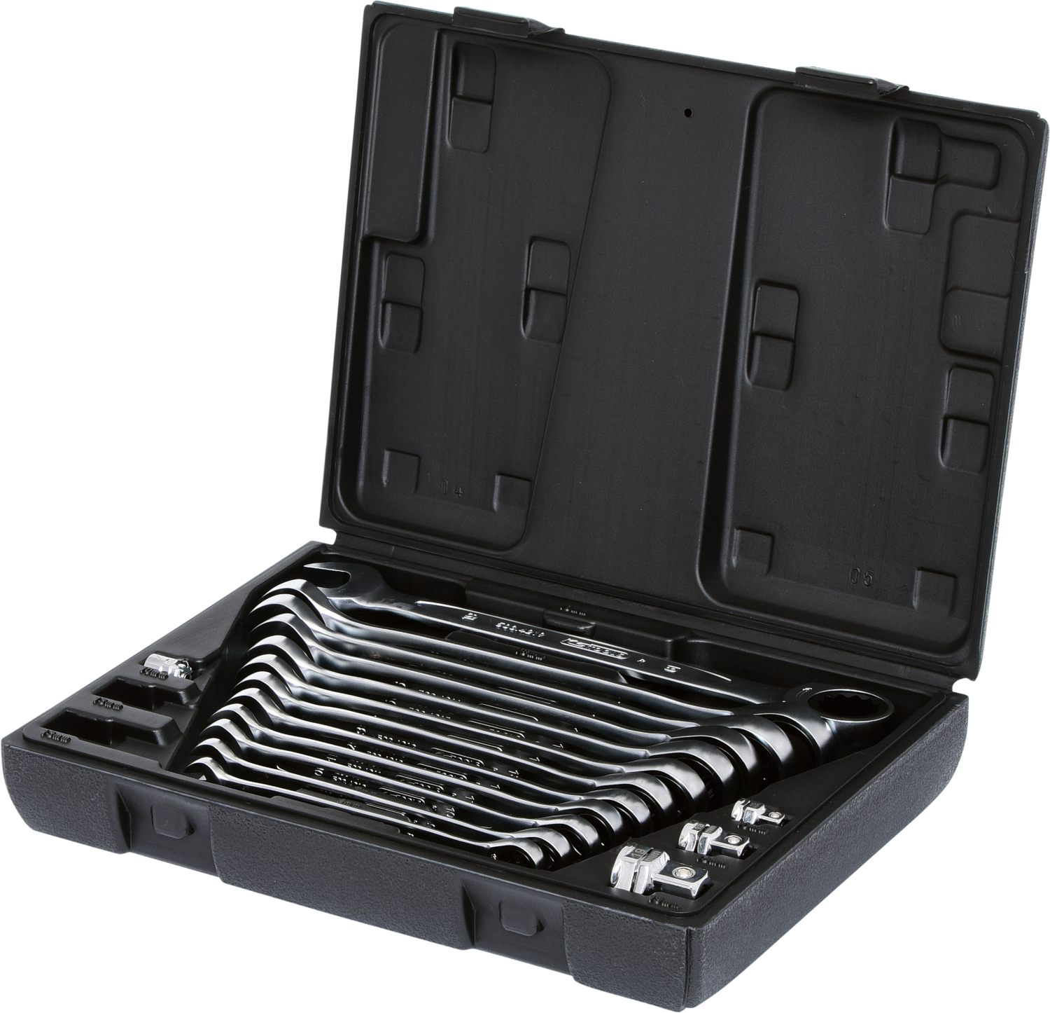 KS Tools GEARplus Ratschenringmaulschlüssel-Satz, 16-tlg