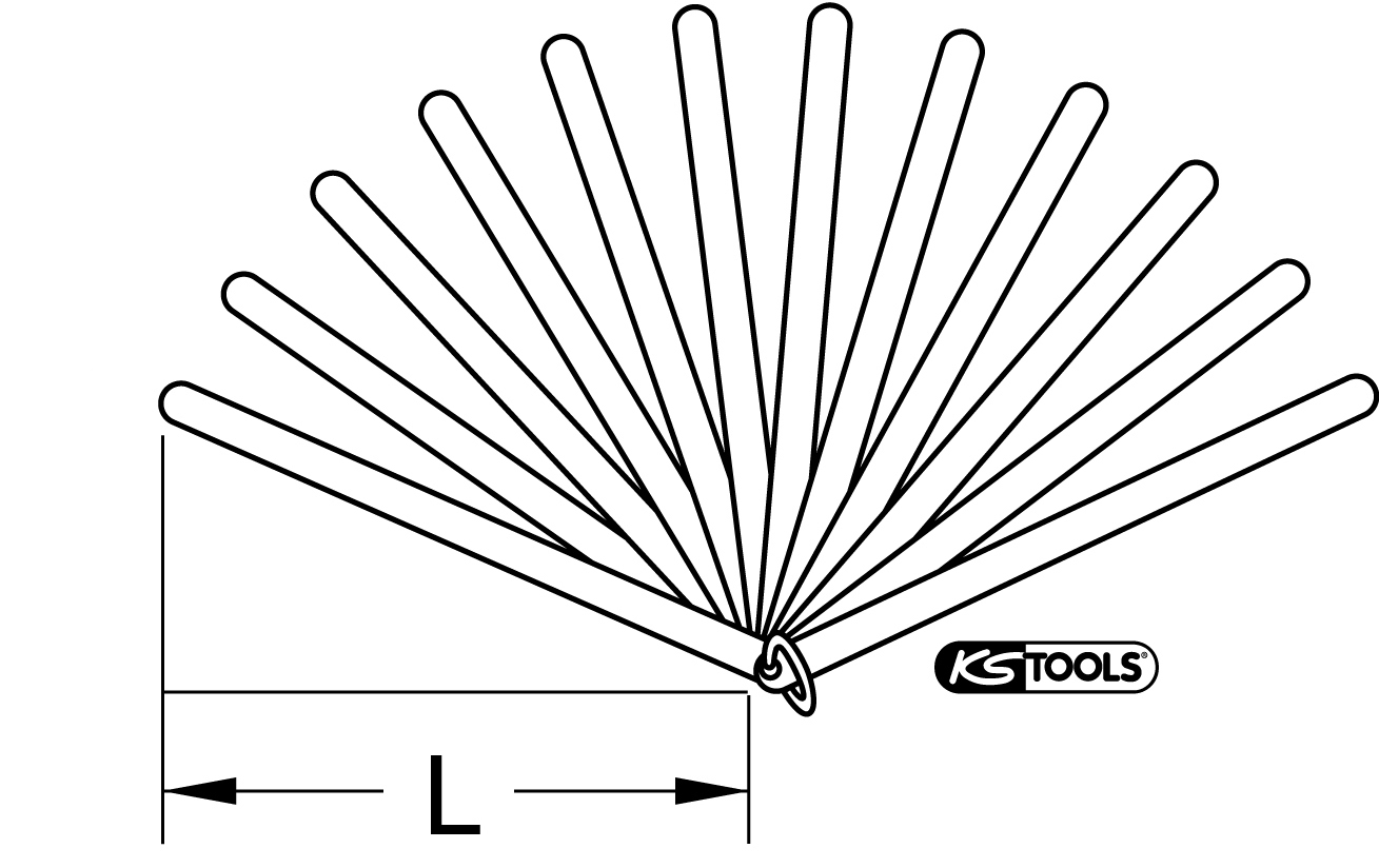KS Tools Kolbenspiellehre