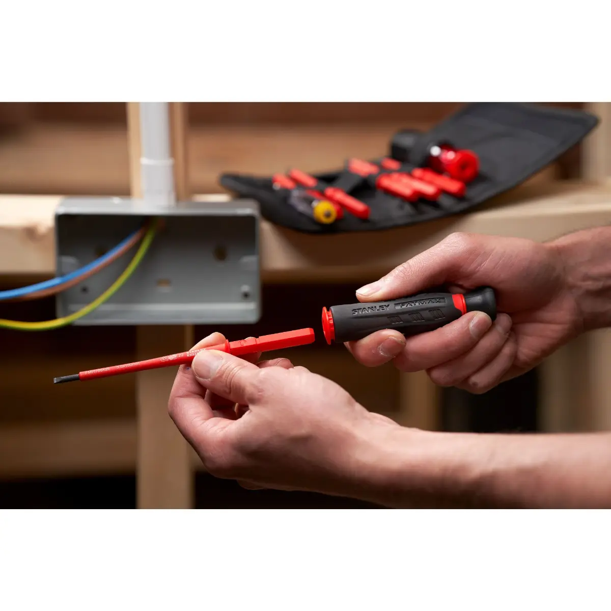 STANLEY FATMAX Schraubendreher-Set Multi-Bit 1000V