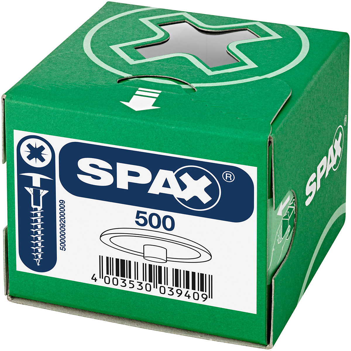 SPAX-S Abdeckkappen mit Kopfbohrung