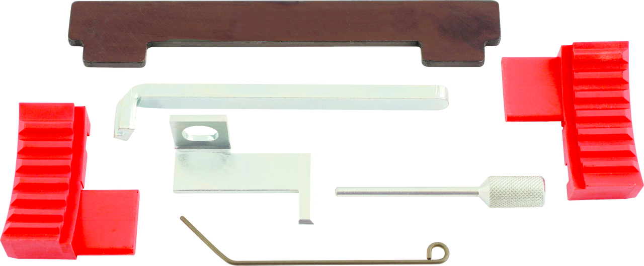 KS Tools Motoreinstell-Werkzeug-Satz für Alfa Romeo - Fiat - GM - Opel, 7-tlg