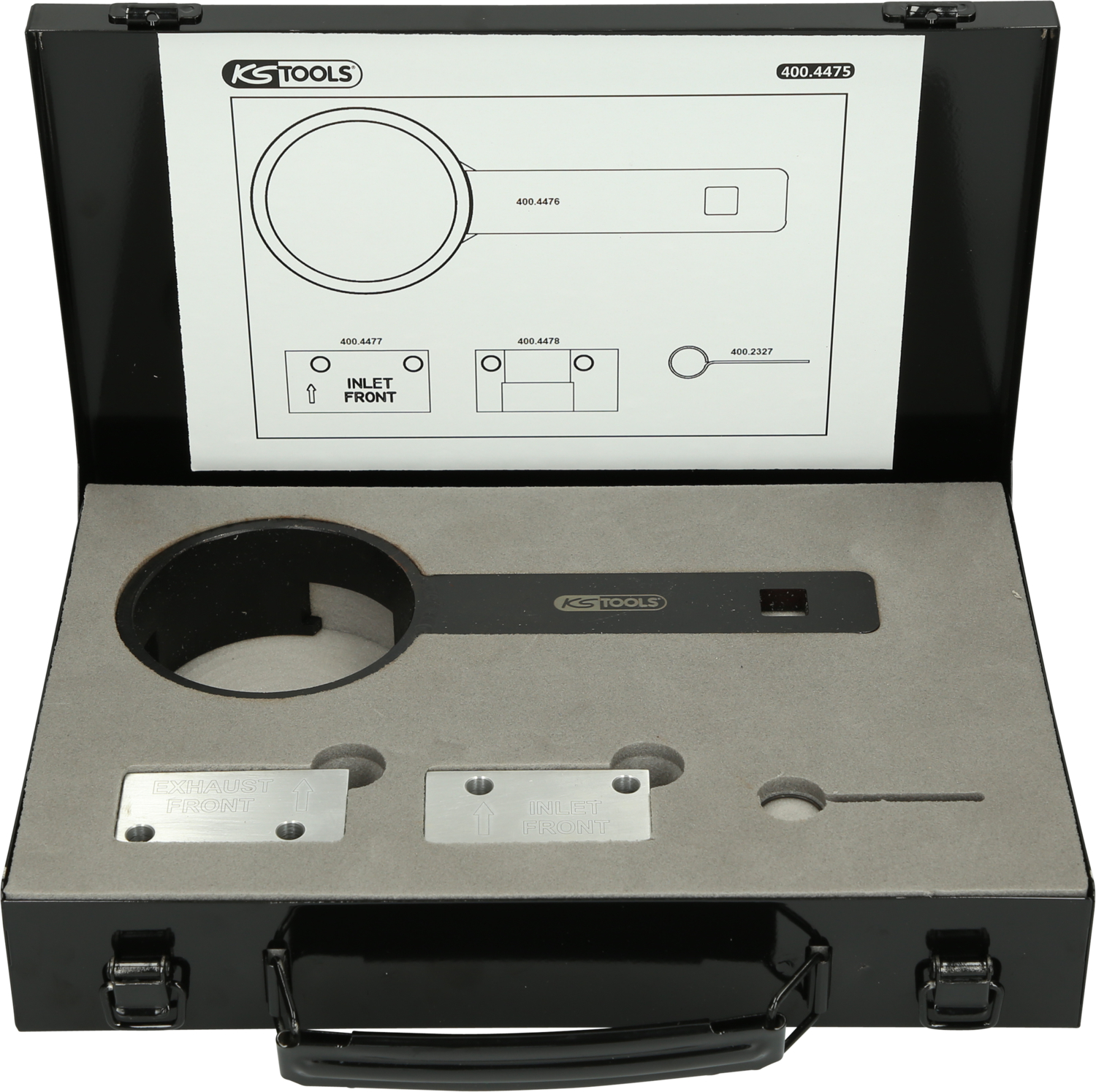 KS Tools Motoreinstell-Werkzeug-Satz für Opel - Saab, 5-tlg