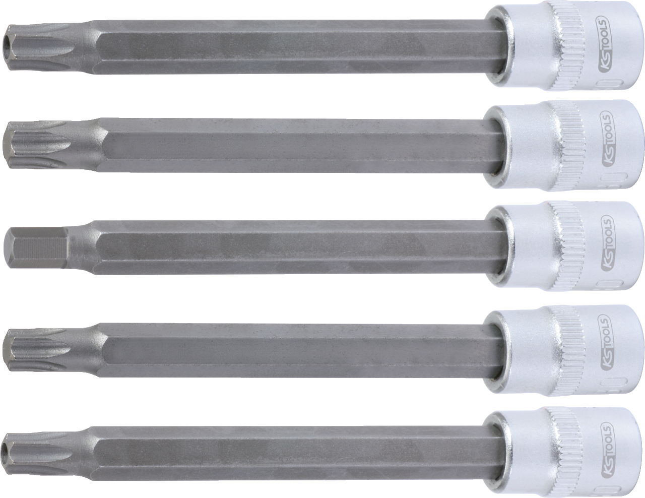 KS Tools 1/4" Spezial-Airbag-Bit-Stecknuss-Satz, 5-tlg