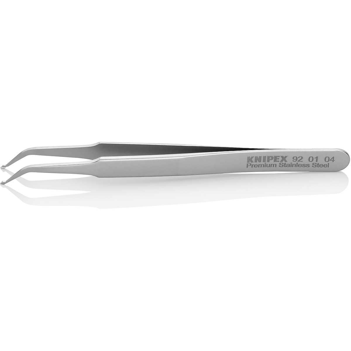 KNIPEX SMD Präzisionspinzette Edelstahl angewinkelt