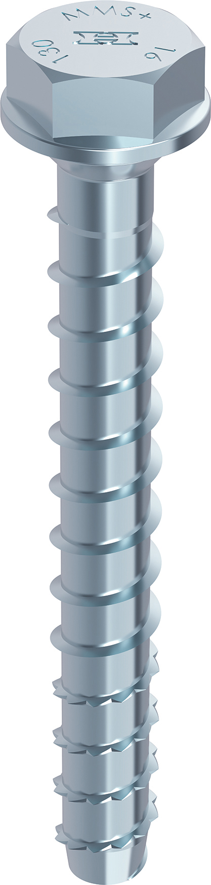 HECO MULTI-MONTI-plus SSK, Sechskantkopf mit Scheibe u. Konus, 16mm A2K, 10 Stück