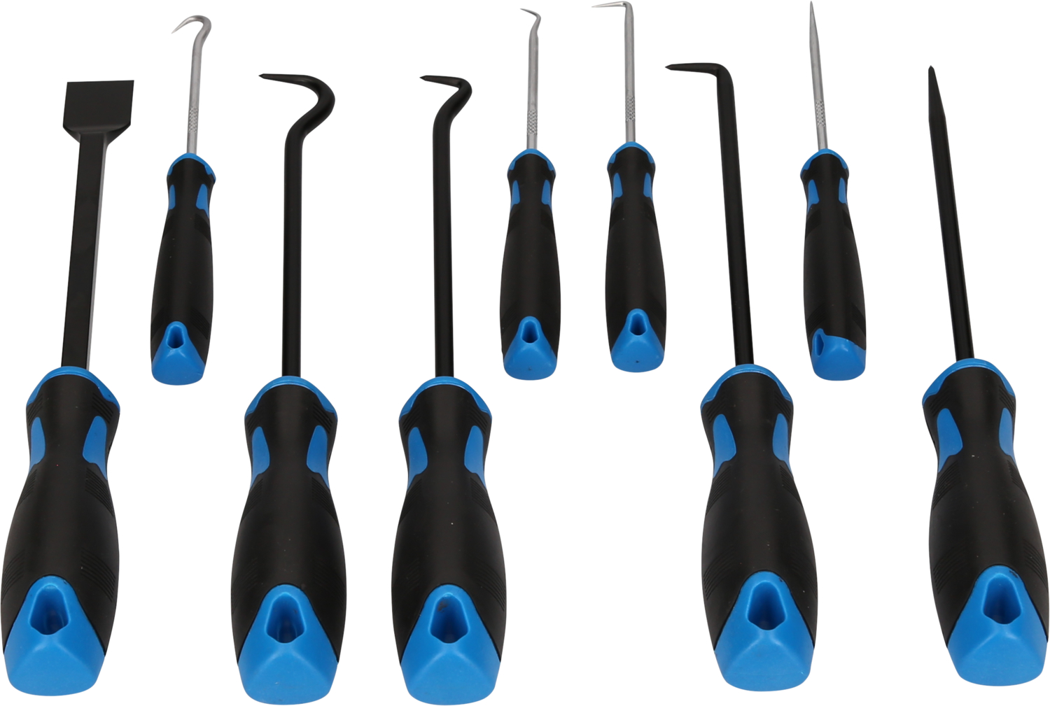 Brilliant Tools Schaber-Haken-Werkzeug-Satz, 9-tlg - BT542010
