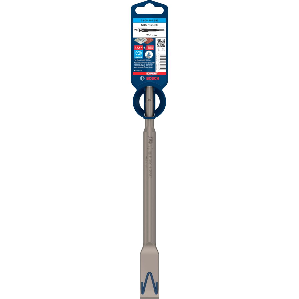 Bosch EXPERT SDS plus-8C Flachmeißel, 20 x 250 mm, 1-Stück