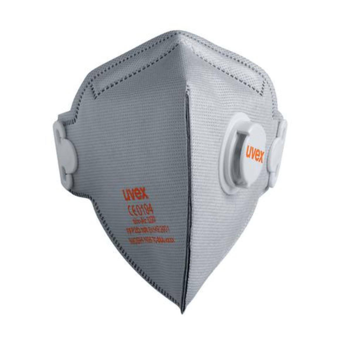 uvex silv-Air c Atemschutzmaske 3220 FFP2 mit Ausatemventil - 15 Stück