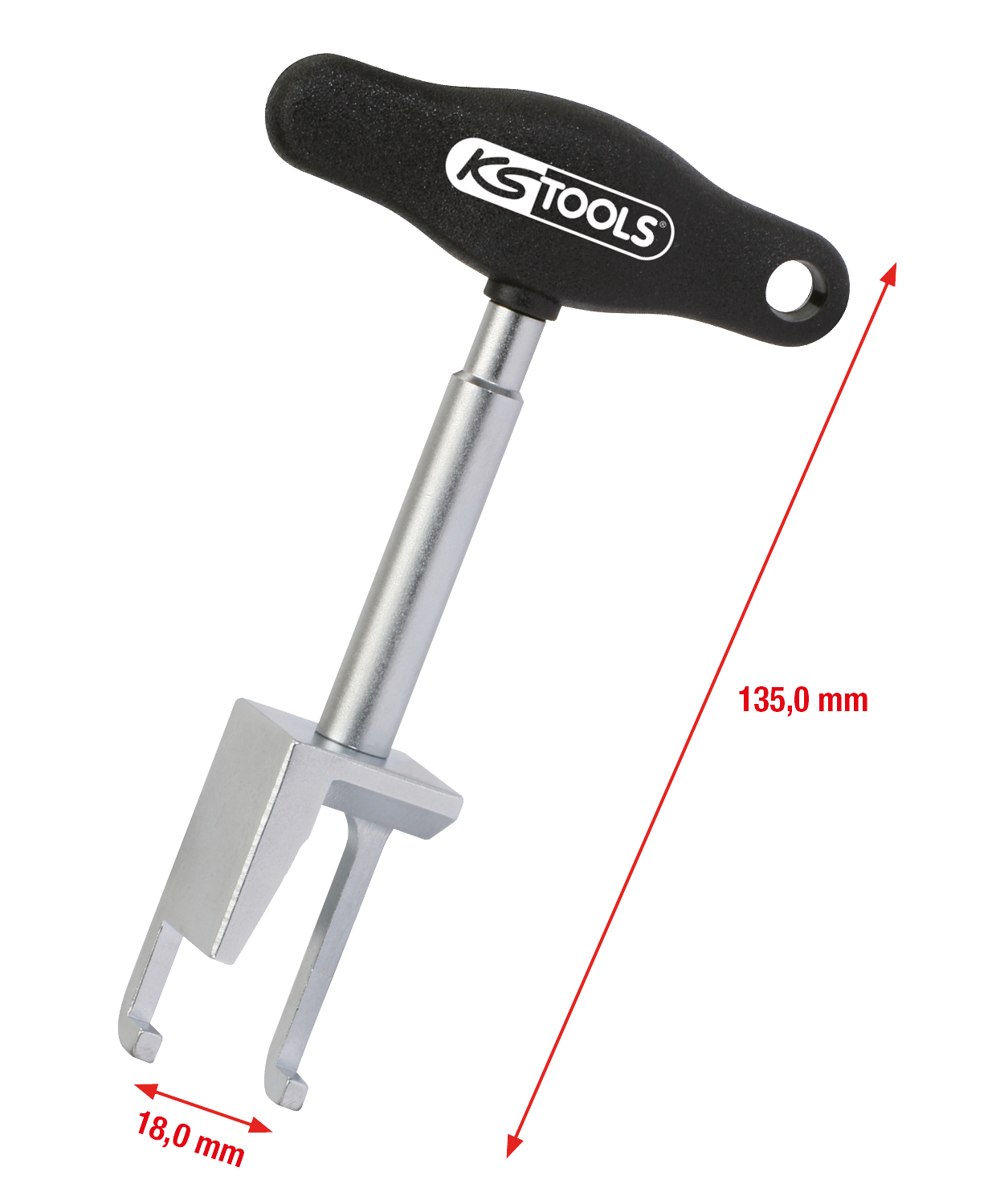 KS Tools T-Griff-Zündspulen-Abzieher, Typ 2, 135mm