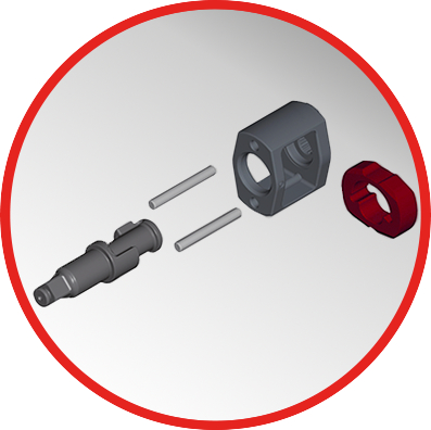 KS Tools 1/2" THE miniDEVIL Hochleistungs-Druckluft-Schlagschrauber, 1084Nm