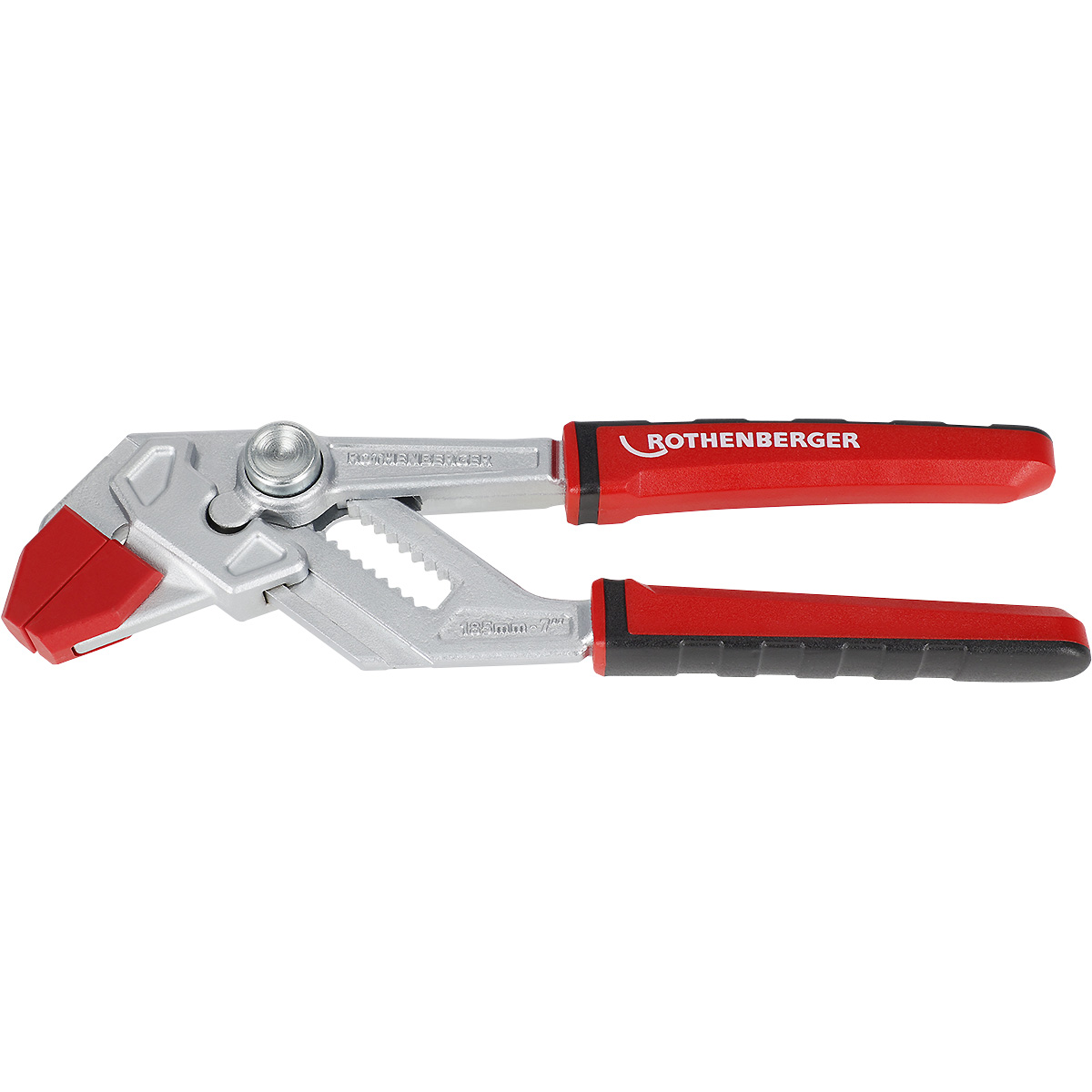 Rothenberger ROFAST Zangenschlüssel, 7" 2K, mit Schonbacken 2K Handgriffe , 3 Paar