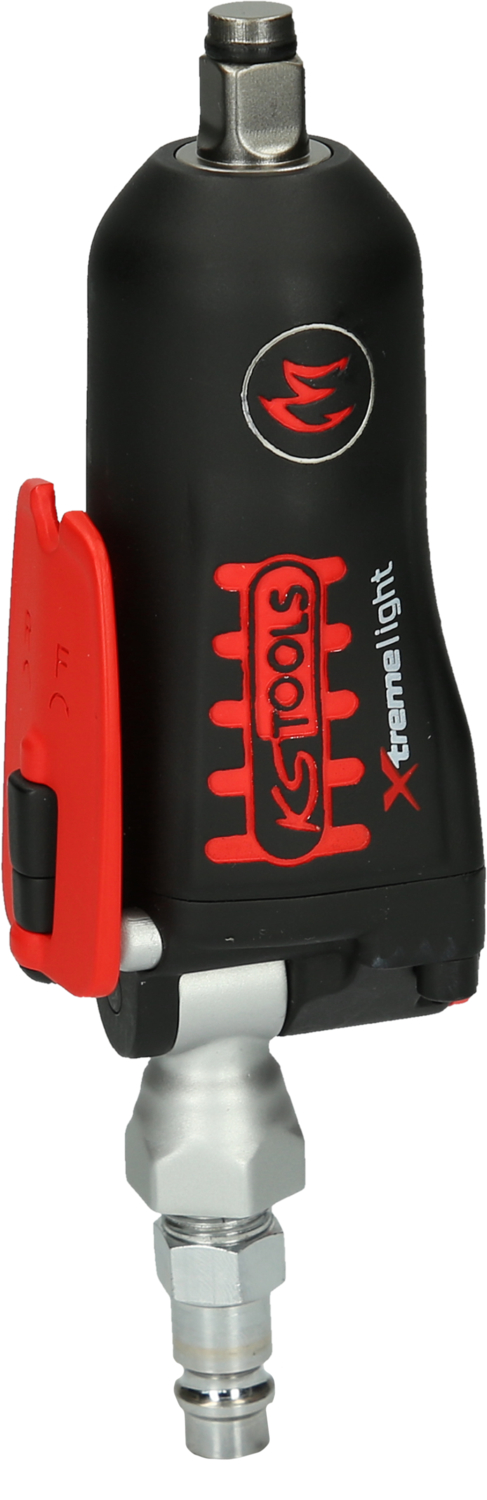 KS Tools 3/8" MONSTER Xtremelight Mini-Druckluft-Schlagschrauber mit Umschaltwippe, 108Nm
