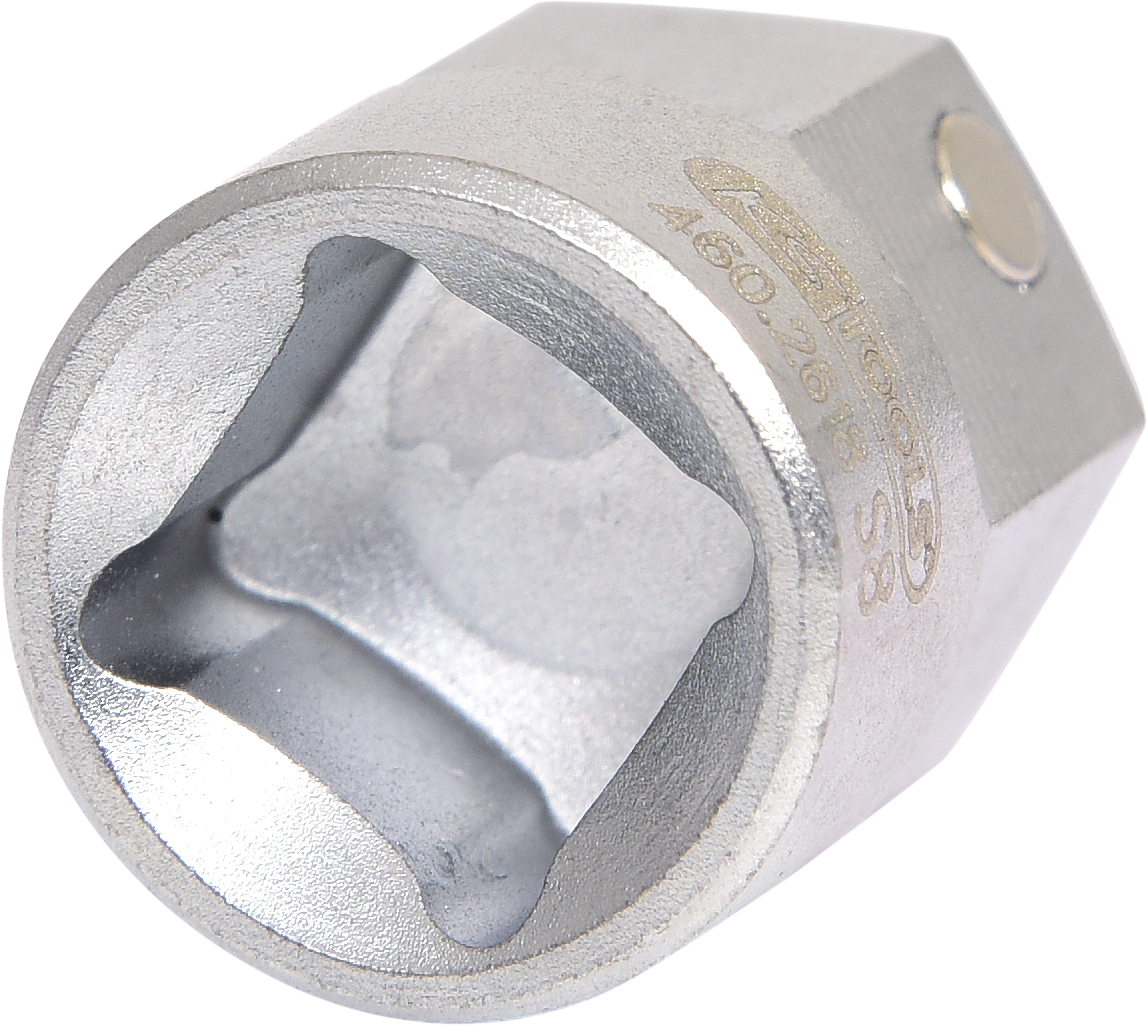 KS Tools Spezialeinsatz 4-kant mit Magnet, 8,0 mm, für SAF und Knorr Sättel
