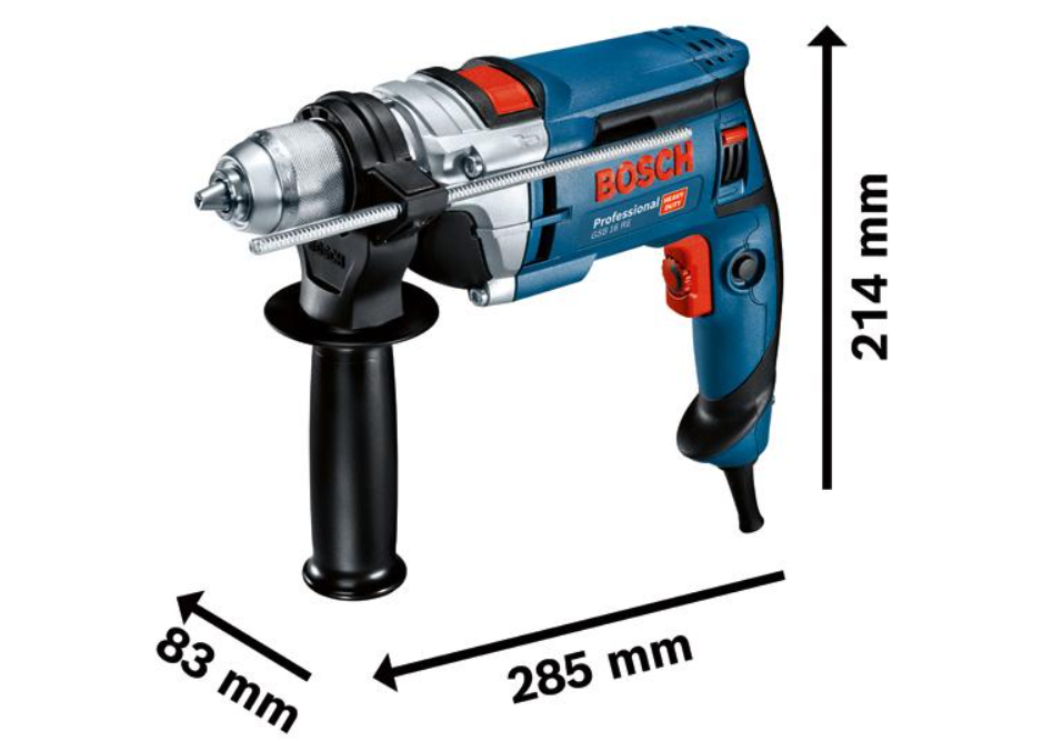 Bosch Schlagbohrmaschine GSB 16 RE, mit Handwerkerkoffer