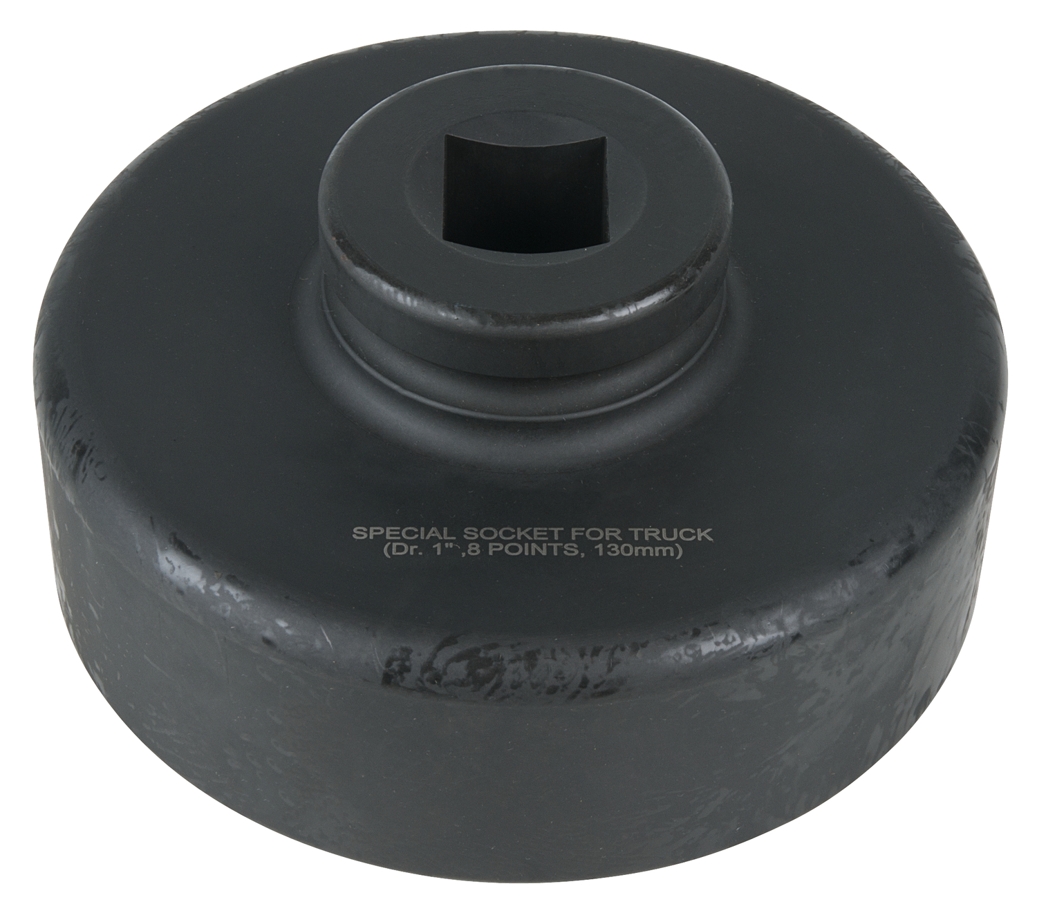 KS Tools 1" Achsmuttern-Schlüssel, 8-kant, kurz, 130 mm