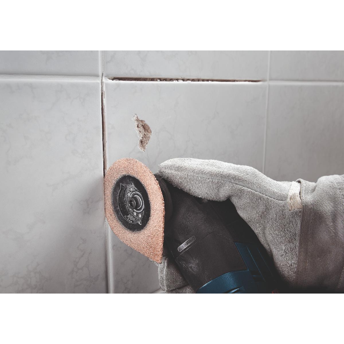 Bosch EXPERT 3 max AVZ 70 RT4 Platte zum Entfernen von Fugen für Multifunktionswerkzeuge, 70 mm, 10 Stück