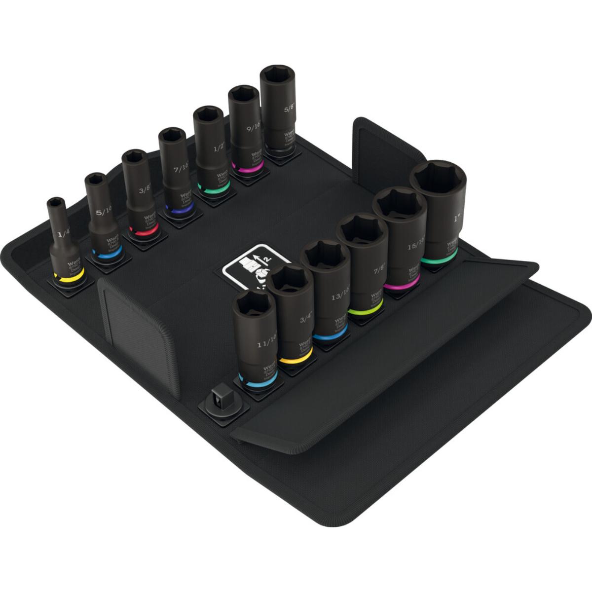 Wera 8790 B Impaktor Deep Imperial,1, 13-teiliges Set