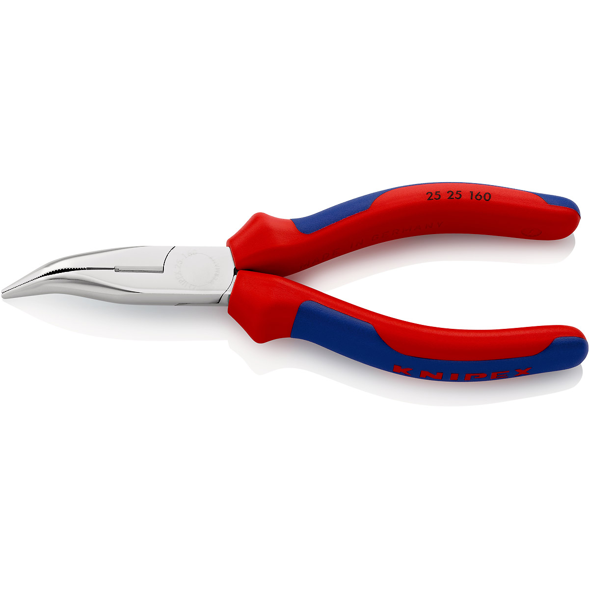 KNIPEX Flachrundzange mit Schneide (Radiozange)